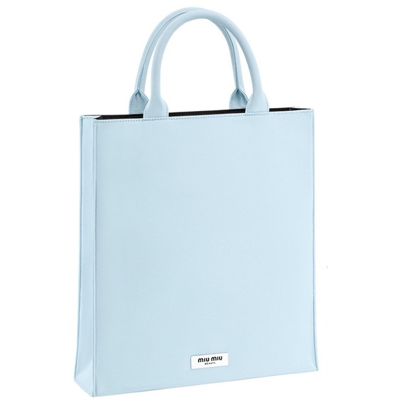 Miu Miu Sky Blue Tote Bag - Picture 1 of 1